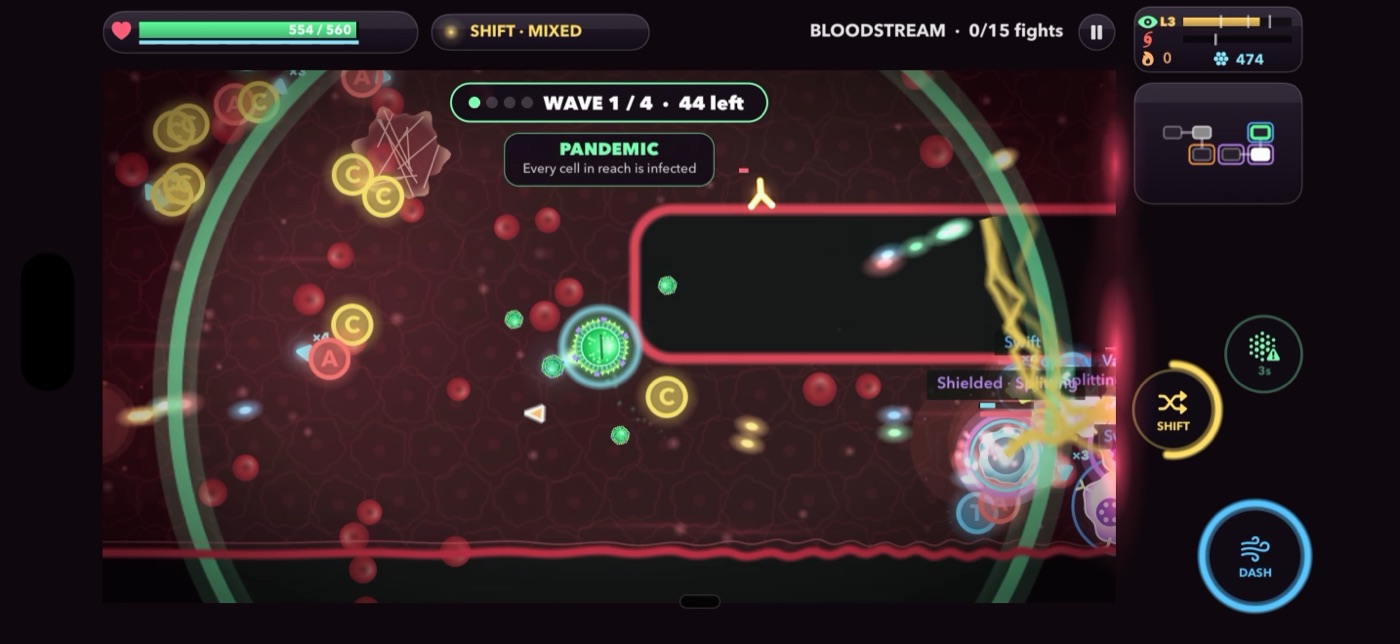 Bloodstream gameplay