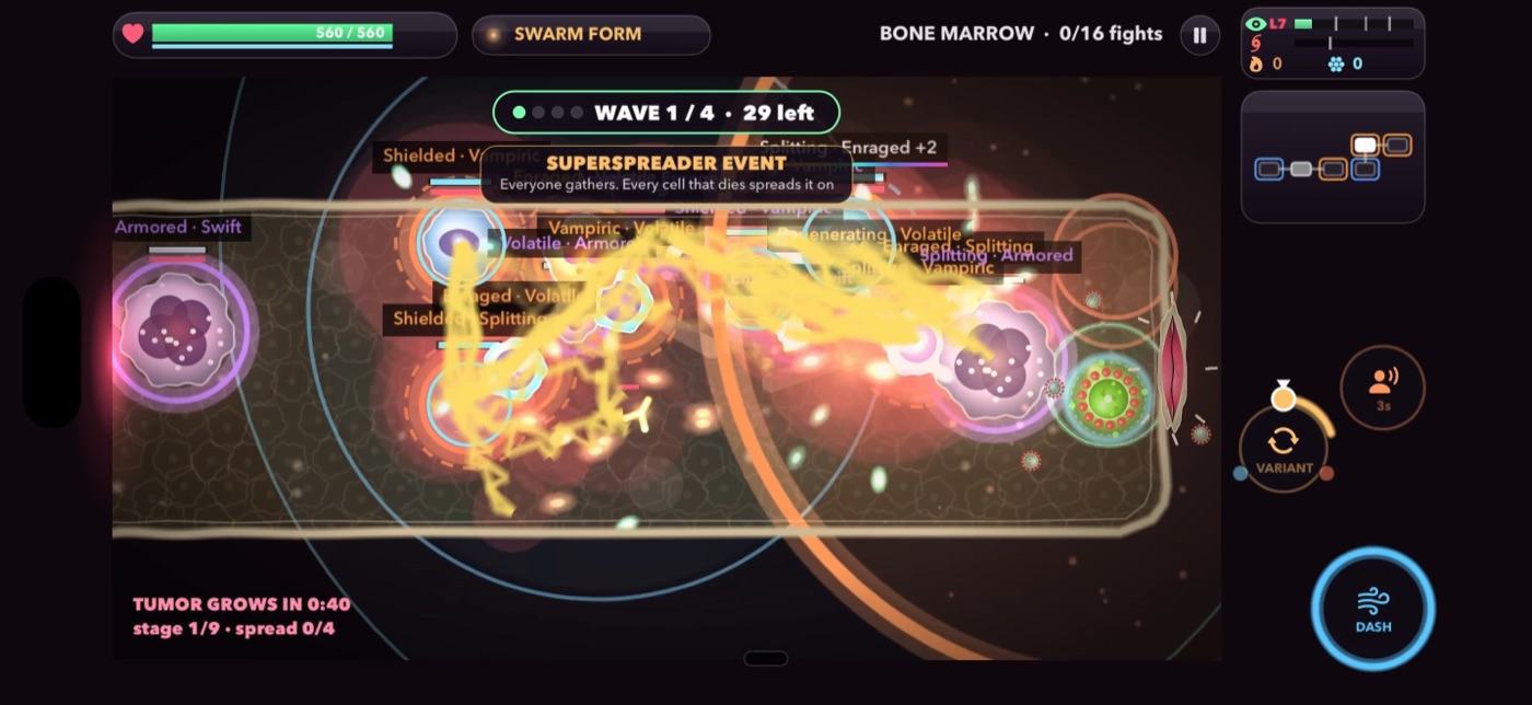 Bone Marrow gameplay